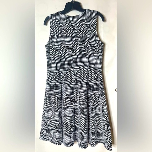 Frank Lyman Swing Black & White Dress - Picture 3 of 7